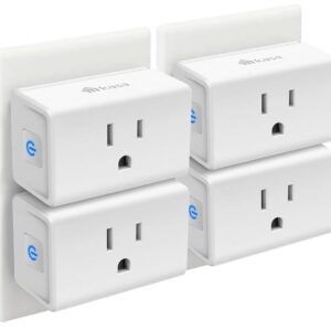 Kasa Smart Plug Mini 15A, Smart Home Wi-Fi Outlet Works