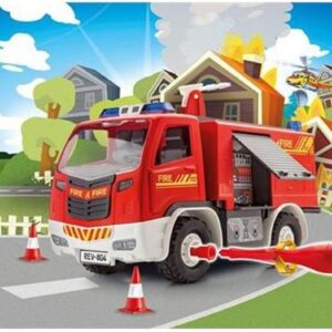 Revell Junior Fire Truck Model Kit, Red