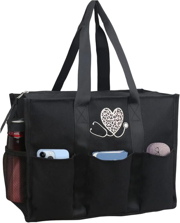 ABAMERICA Nurse Bags for Work Nursing Bag Multiple Pockets