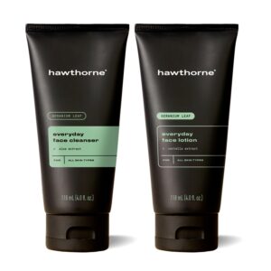 Hawthorne Men's Everyday Essential Skincare Set With Face Wash