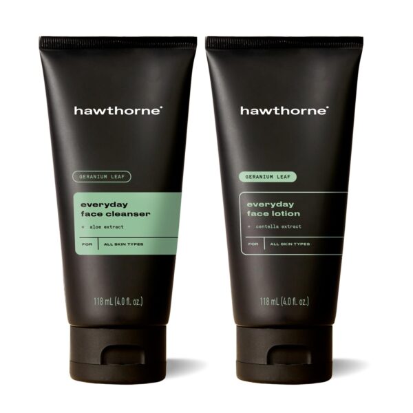 Hawthorne Men's Everyday Essential Skincare Set With Face Wash