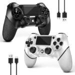 2 Pack for PS4 Controller, Wireless Controller for PS4/Pro/Slim/PC