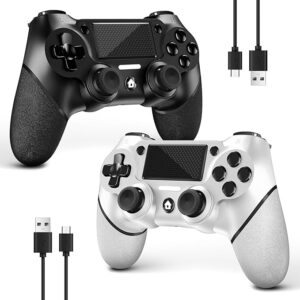 2 Pack for PS4 Controller, Wireless Controller for PS4/Pro/Slim/PC