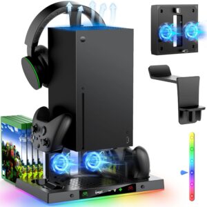 MENEEA Upgraded Cooling Fan Charging Station for Xbox