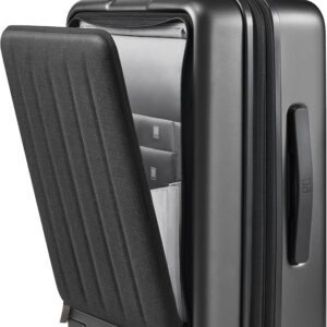 Carry on Luggage 22X14X9 Airline Approved with Front Pocket