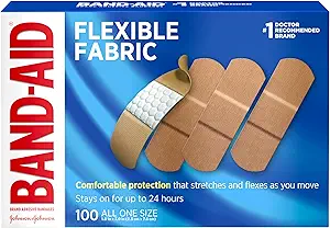 Band-Aid Brand Sterile Flexible Fabric Adhesive Bandages