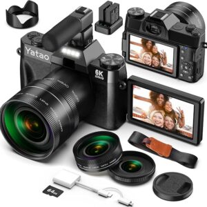 Yatao Digital Cameras for Photography and Vlogging
