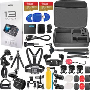 GoPro HERO13 (Hero 13) Black - Action Camera with 5.3K, 27MP Photos